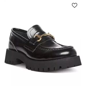 STEVE MADDEN Women's Lando Tailored Lug Sole Bit Loafers